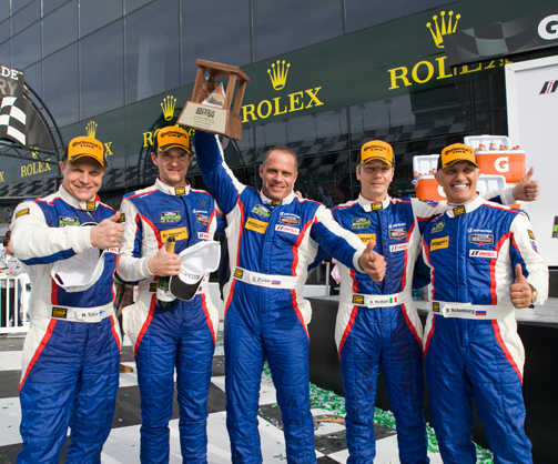 Борис Ротенберг и российская SMP Racing - на подиуме Rolex 24 at Daytona