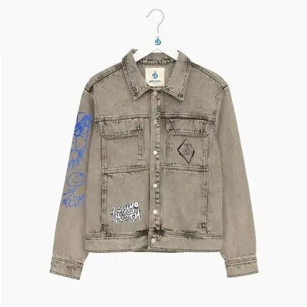 JEANS JACKET GRAFFITI