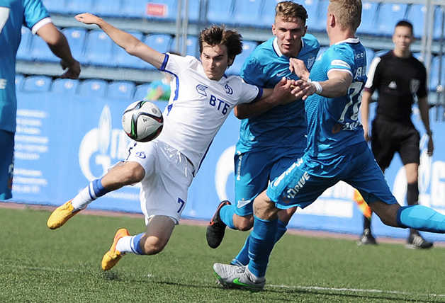 «Зенит» (мол) vs «Динамо» (мол) - 1:0. Гол и опасные моменты