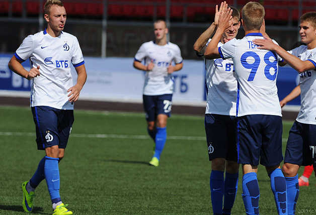 «Динамо» (мол) vs «Мордовия» (мол) - 3:0. Голы и опасные моменты