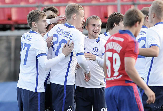 «Динамо» (мол) vs ЦСКА (мол) – 4:1. Голы и опасные моменты