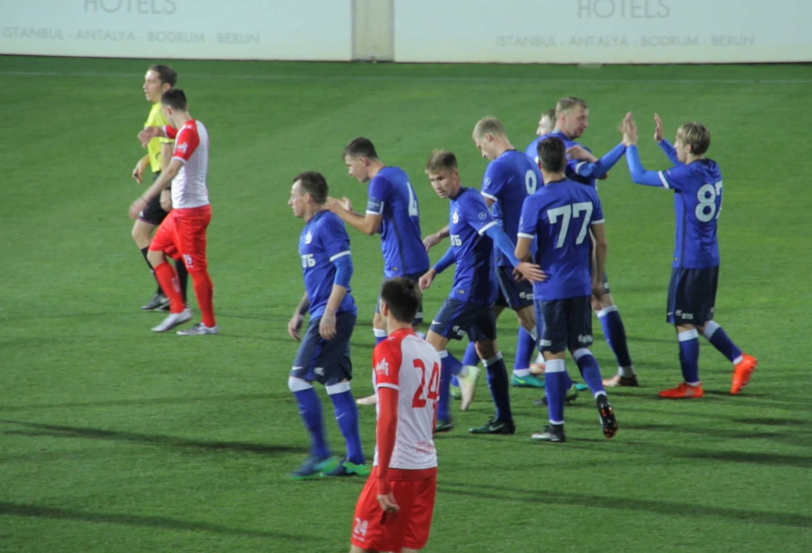 «Динамо» vs «Милсами» - 1:0 | Луценко приносит победу в концовке матча