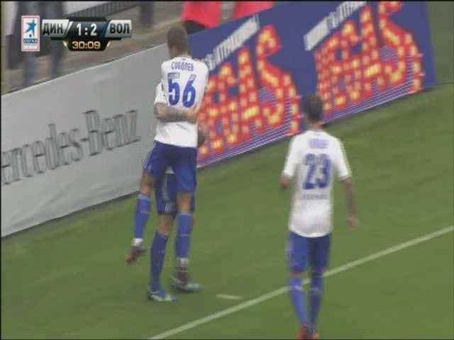 "Динамо" - "Волга". Чемпионат России - 2013/2014, 1-й тур. Голы и опасные моменты