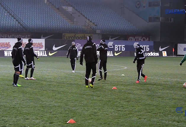 «Панатинаикос» провел тренировку перед игрой с «Динамо»