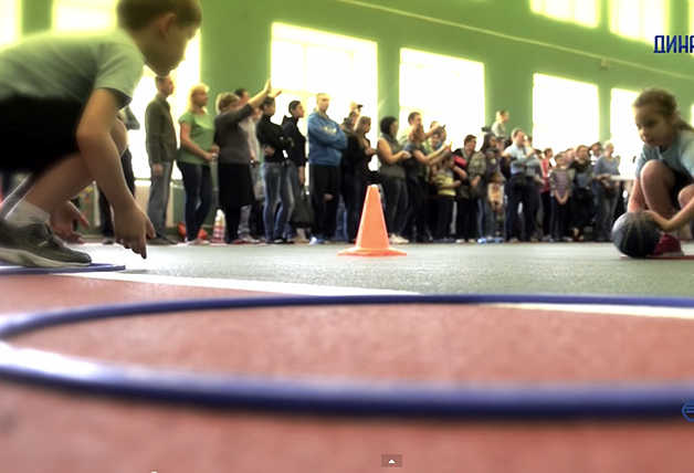 «Веселые старты» под патронажем «Динамо»!