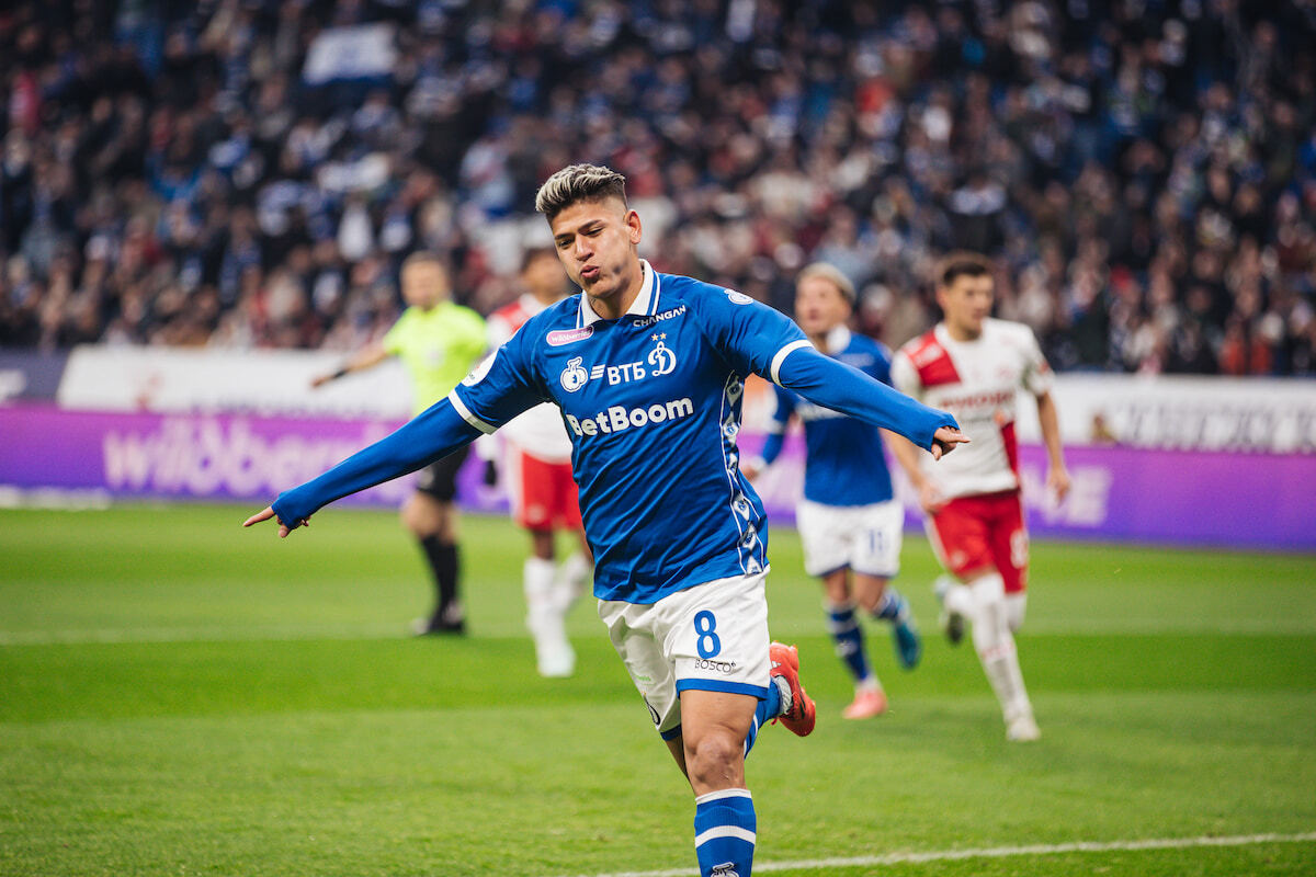 Glebov's debut goal helped Dynamo win the derby with Spartak Glebov's debut goal helped Dynamo win the derby with Spartak