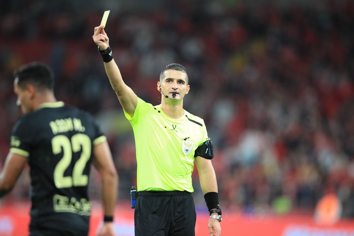 Владислав Целовальников рассудит кубковый матч «Динамо» – «Крылья Советов»