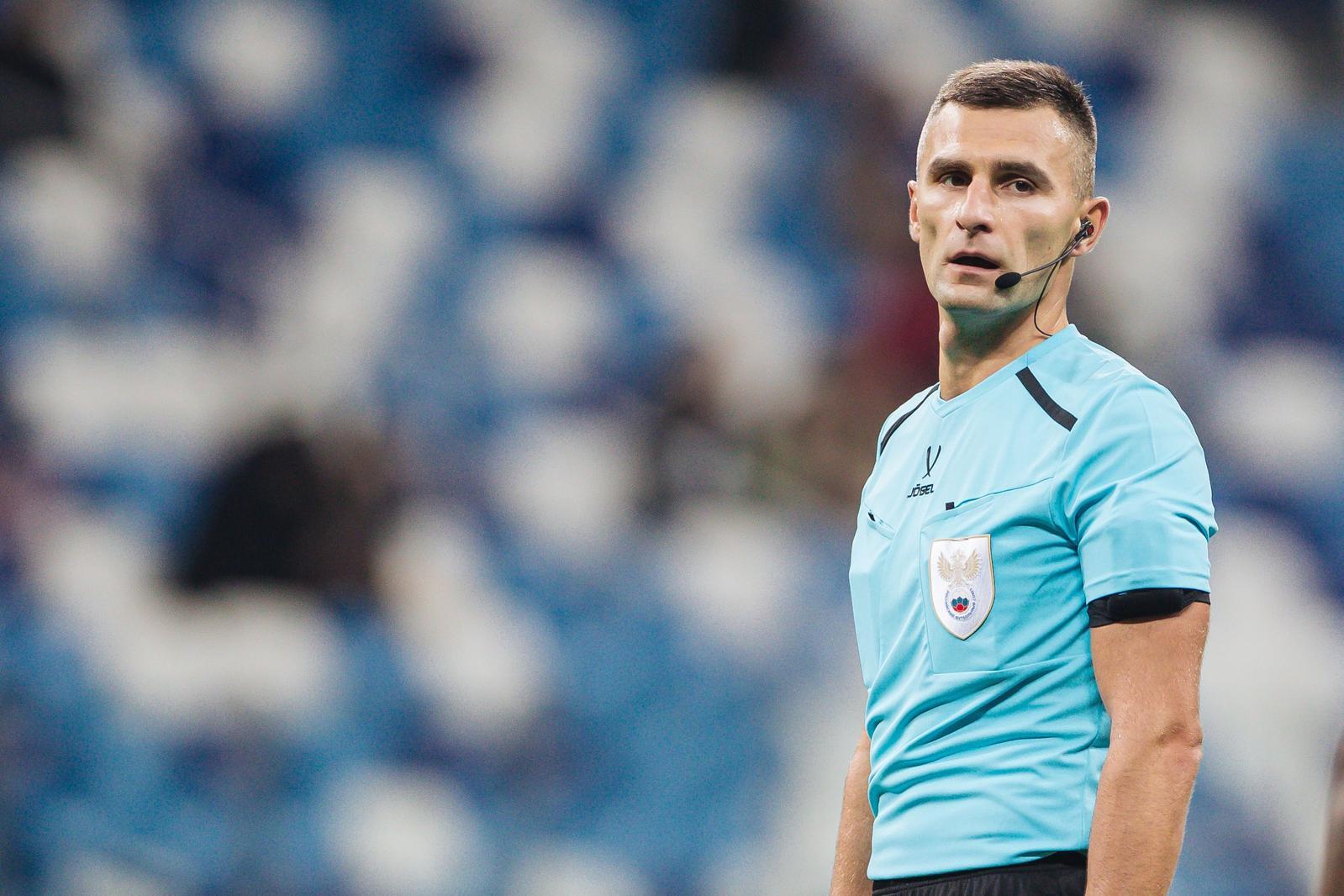 Алексей Сухой назначен главным судьёй матча «Зенит» — «Динамо»