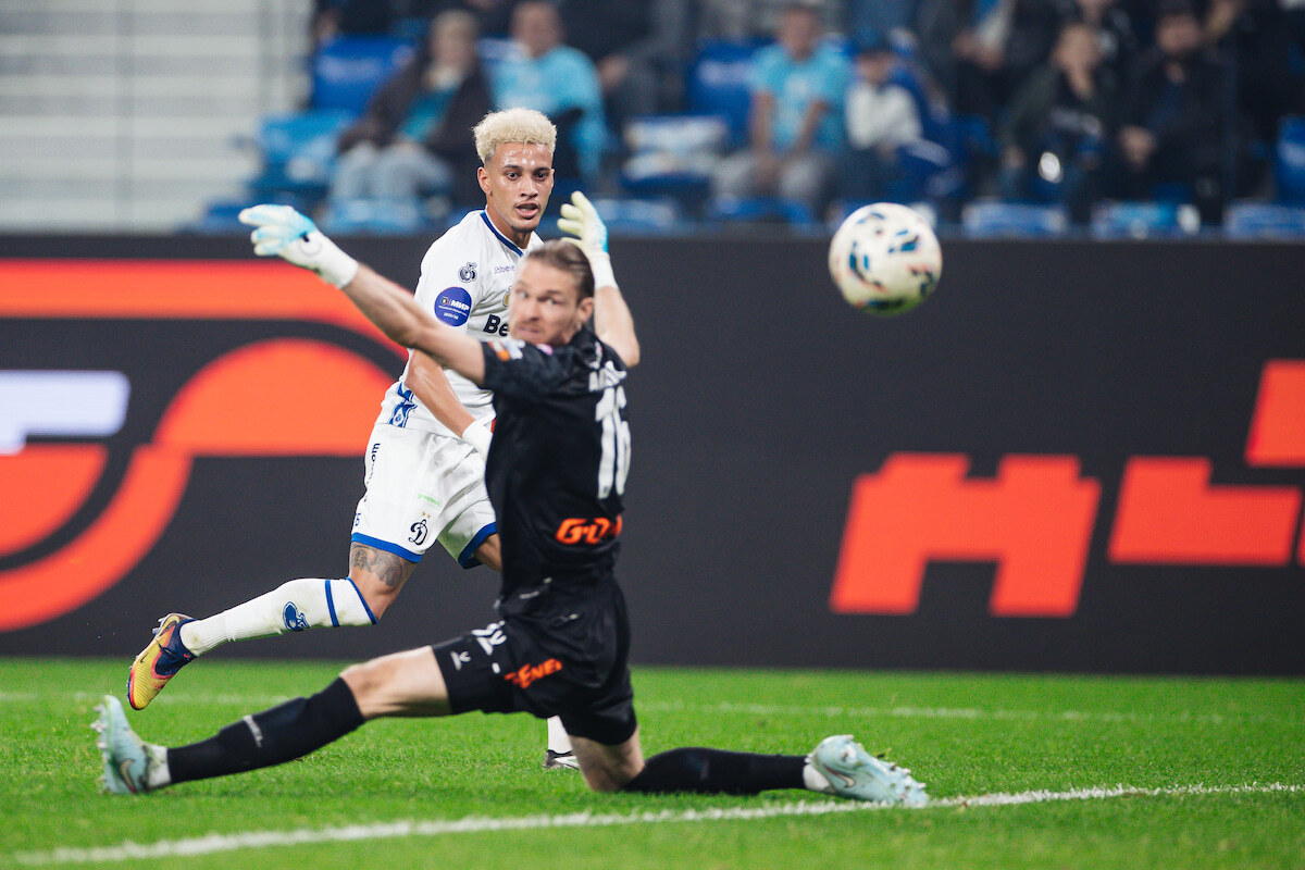 Динамовцы уступили «Зениту» в матче РПЛ