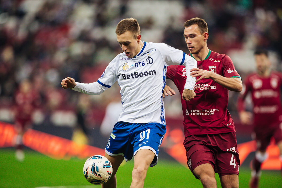 Динамовцы сыграли вничью с «Рубином»