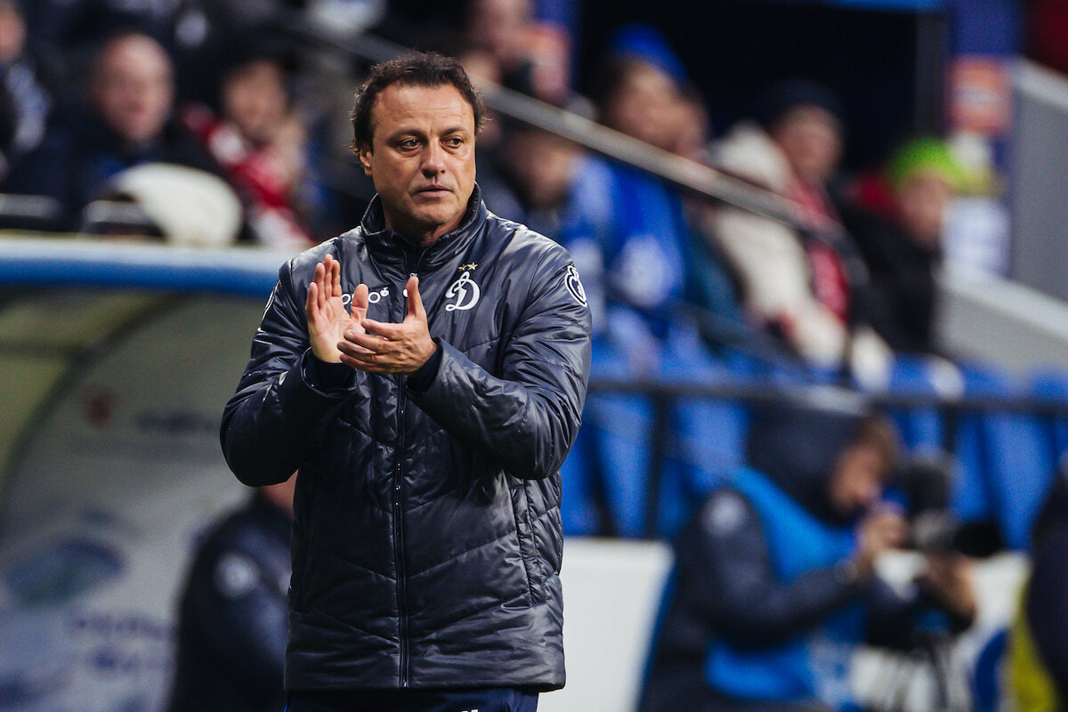 Ролан Гусев назначен главным тренером «Динамо» до конца сезона