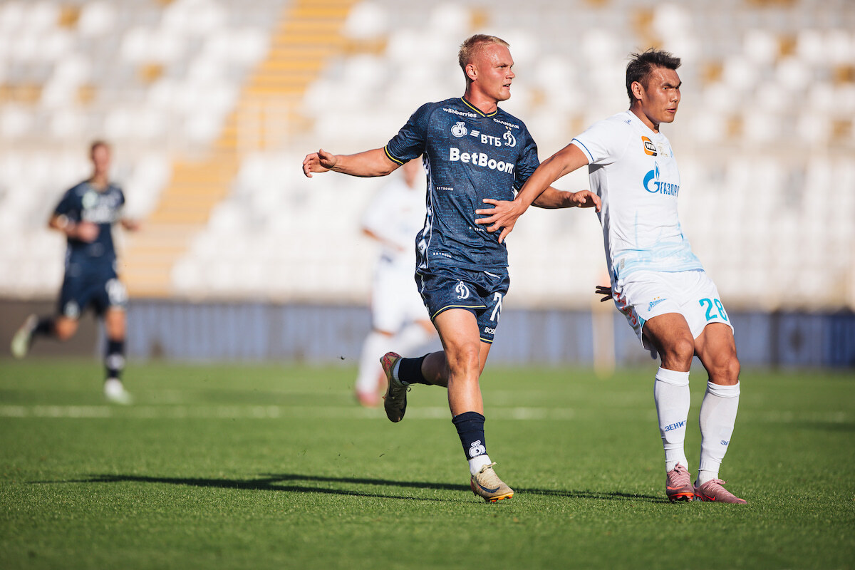 Dynamo perdió ante el Zenit en el partido amistoso