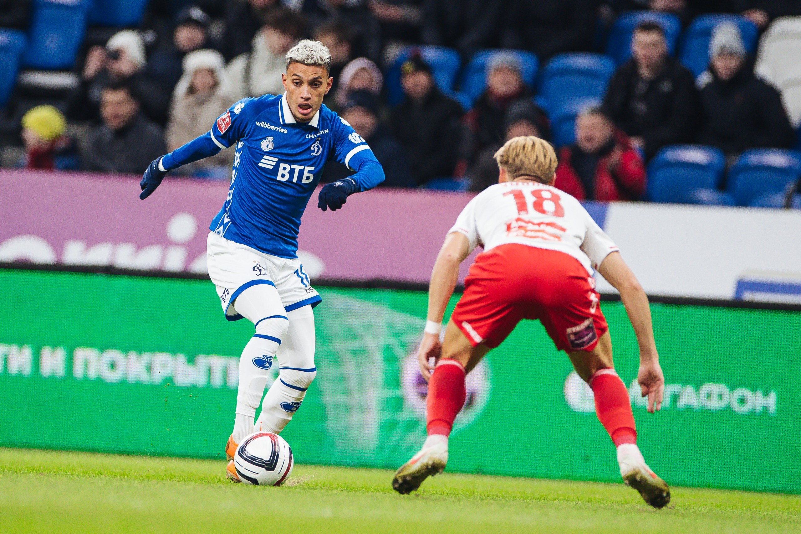 Dynamo defeated Spartak in the first semifinal match