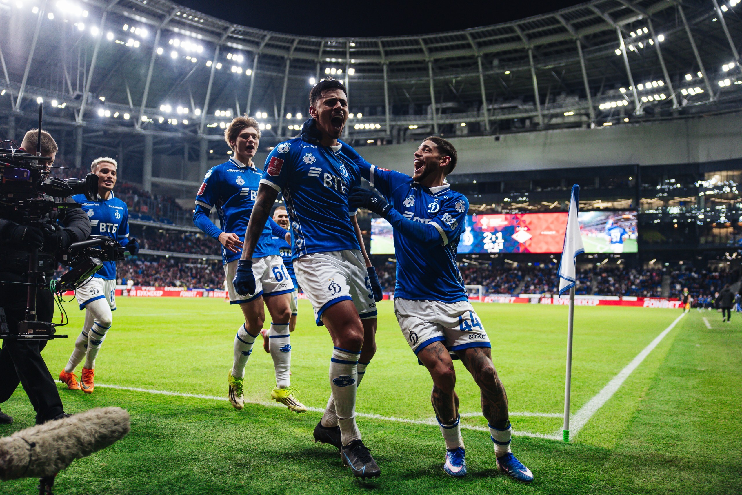 Dynamo defeated Spartak in the first semifinal match