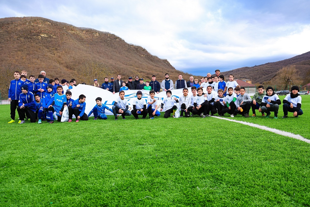 В Дагестане открылся пятый филиал футбольной школы ФК «Динамо»