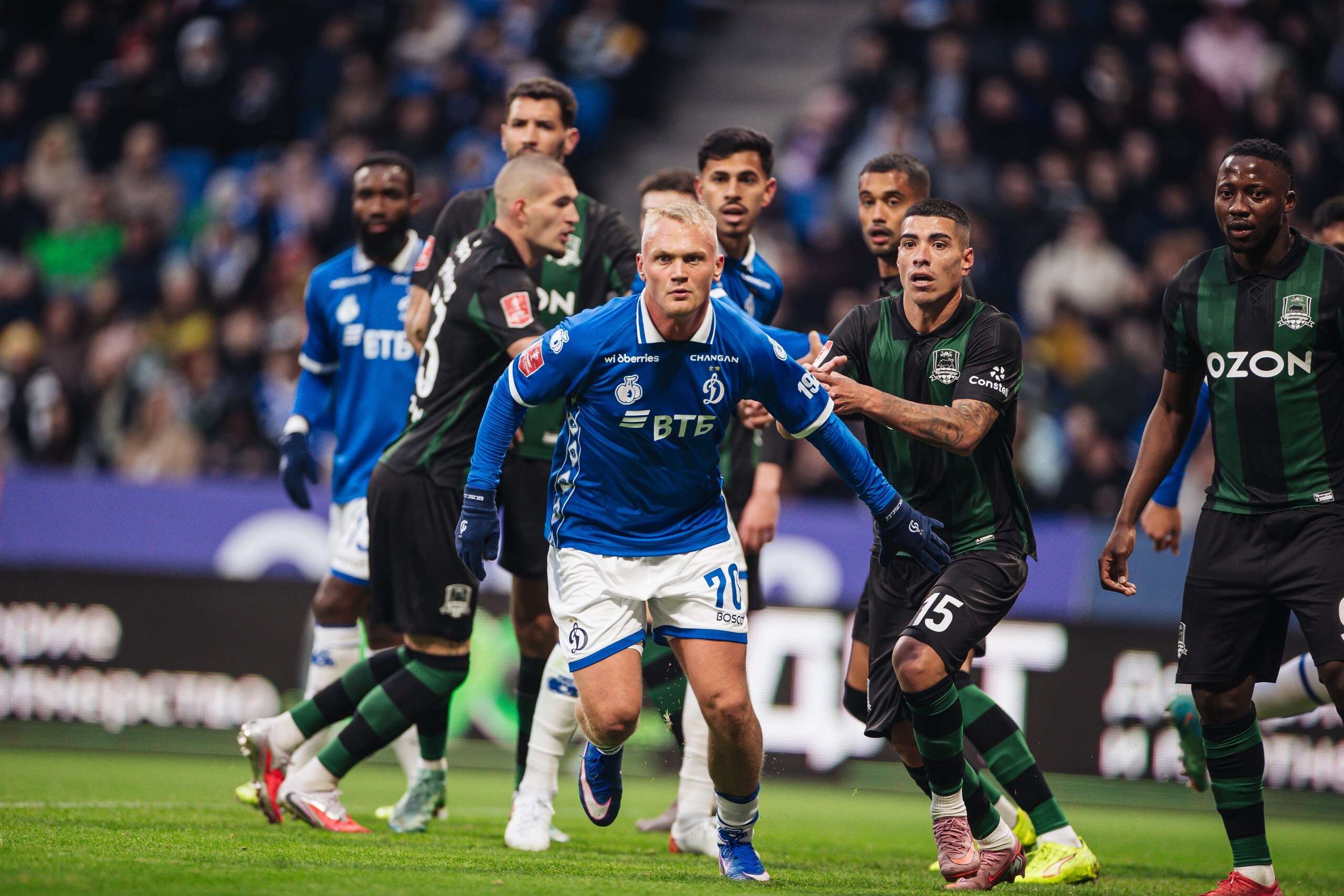 Dynamo played a draw with Krasnodar in the first match of the RPL Path final