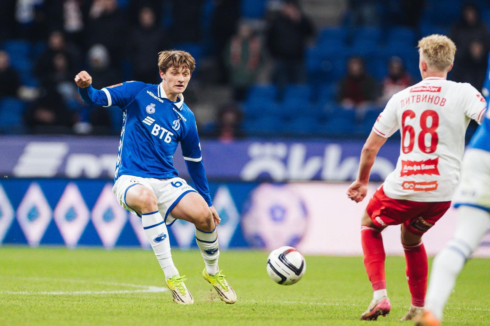 Rating "10 under 18": Dynamo players with the most matches up to the age of majority