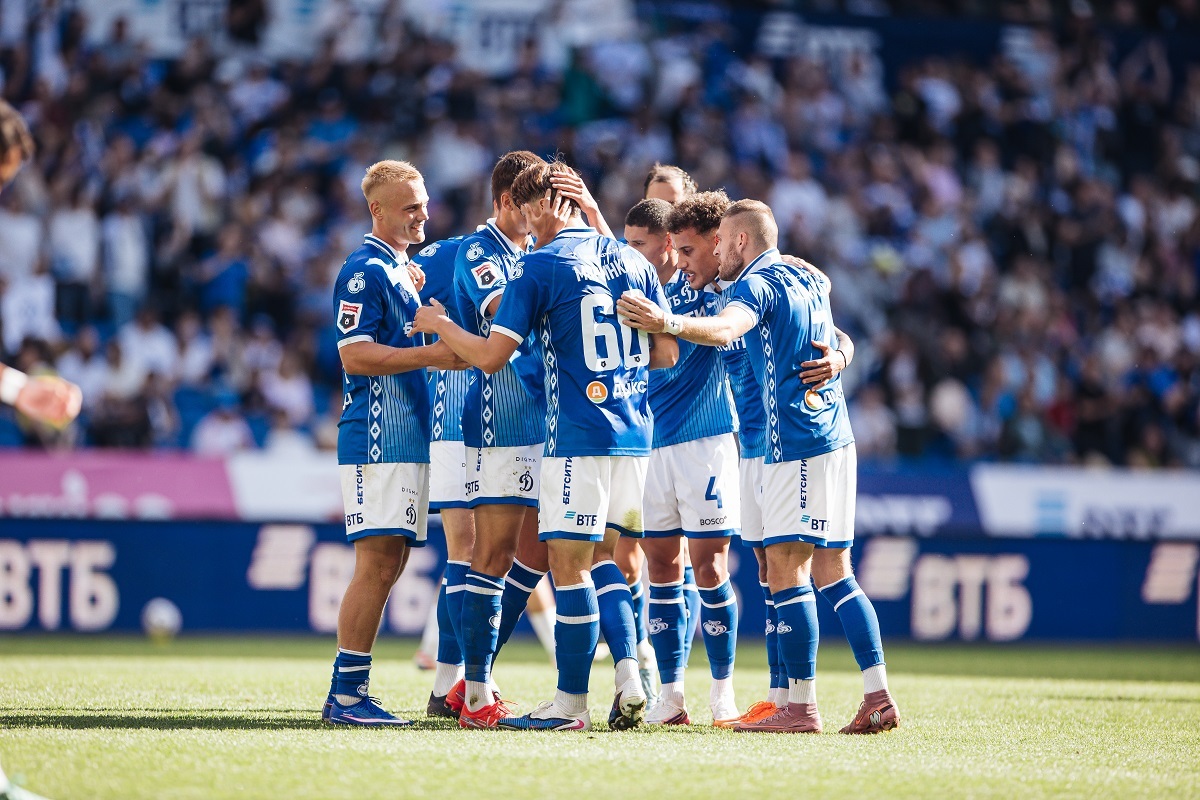 Marinkin's debut goal helped the blue and white beat Dynamo Makhachkala