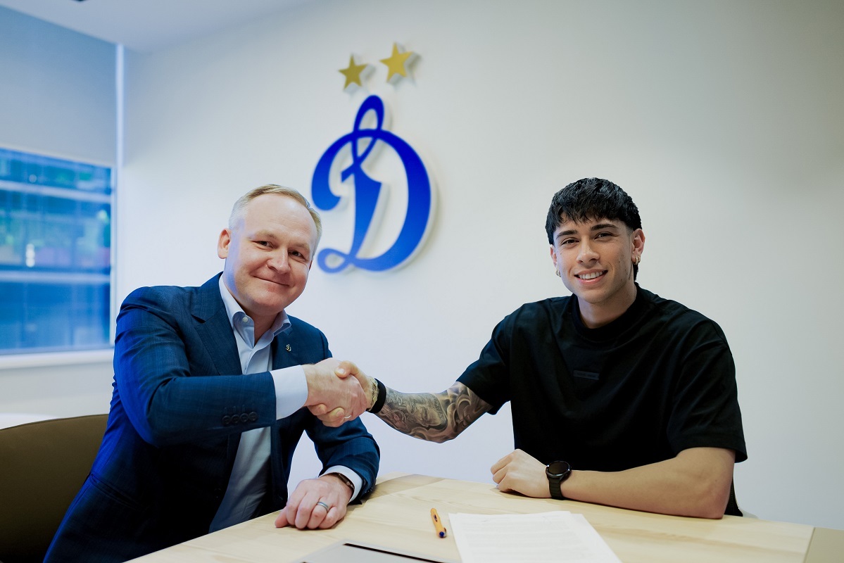 Maximiliano Gutierrez became a Dynamo player