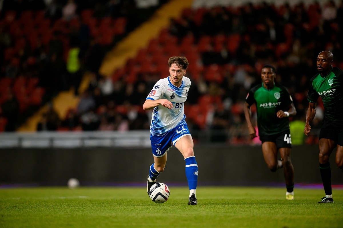 Goals by Okishor and Gladyshev brought Dynamo victory in the cup match with Akhmat